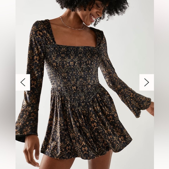 Free People Bali Tightrope Romper NWOT - Picture 5 of 9